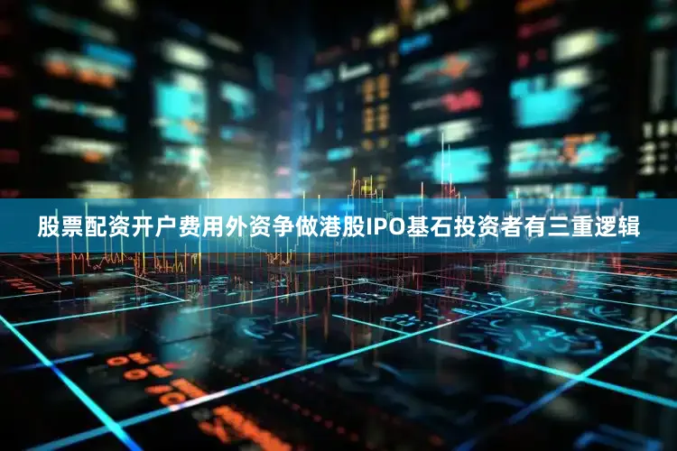 股票配资开户费用外资争做港股IPO基石投资者有三重逻辑