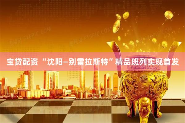 宝贷配资 “沈阳—别雷拉斯特”精品班列实现首发