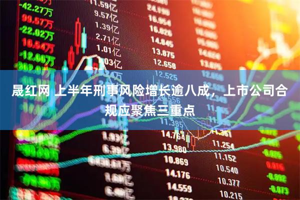 晟红网 上半年刑事风险增长逾八成，上市公司合规应聚焦三重点